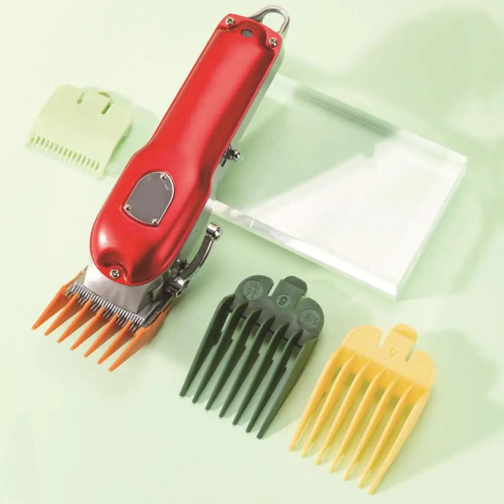 10Pcs/Bag Hair Clipper Comb Professional Fall Resistant Beauty Accessory Hair Clipper Replacement Sheath Limit Comb For Women