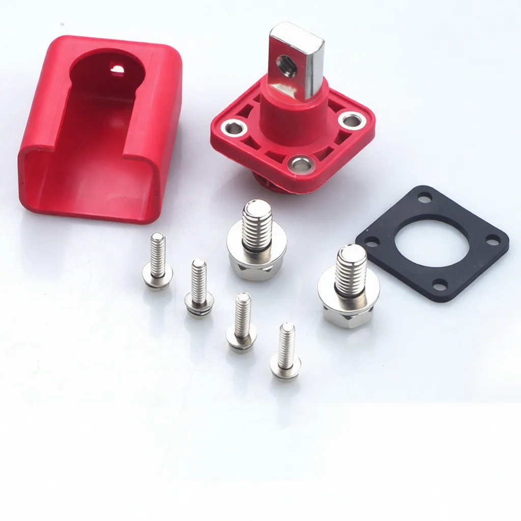 Heavy Current Battery Terminal Plug Connector For Power Cabinet 120A 200A Industrial Wiring Adapter Tin Plated Brass Lug