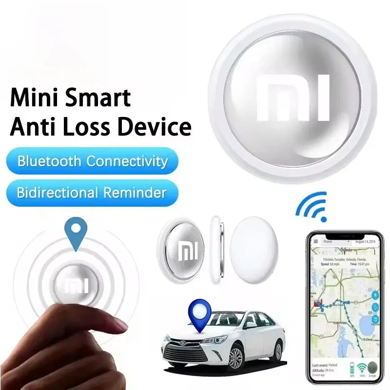 Imagem -06 - Xiaomi Inteligente Portátil Localizador Mini Dispositivo Rastreador Gps Airtag Anti-perda para Crianças Idosos Animais de Estimação Localizador Bluetooth Dispositivo Localizador