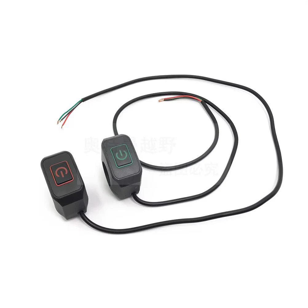 Motorcycle Handlebar Mount Switch Module Controller Parts Items LED Light Headlight Horn Modified Control Motorbike Accessories