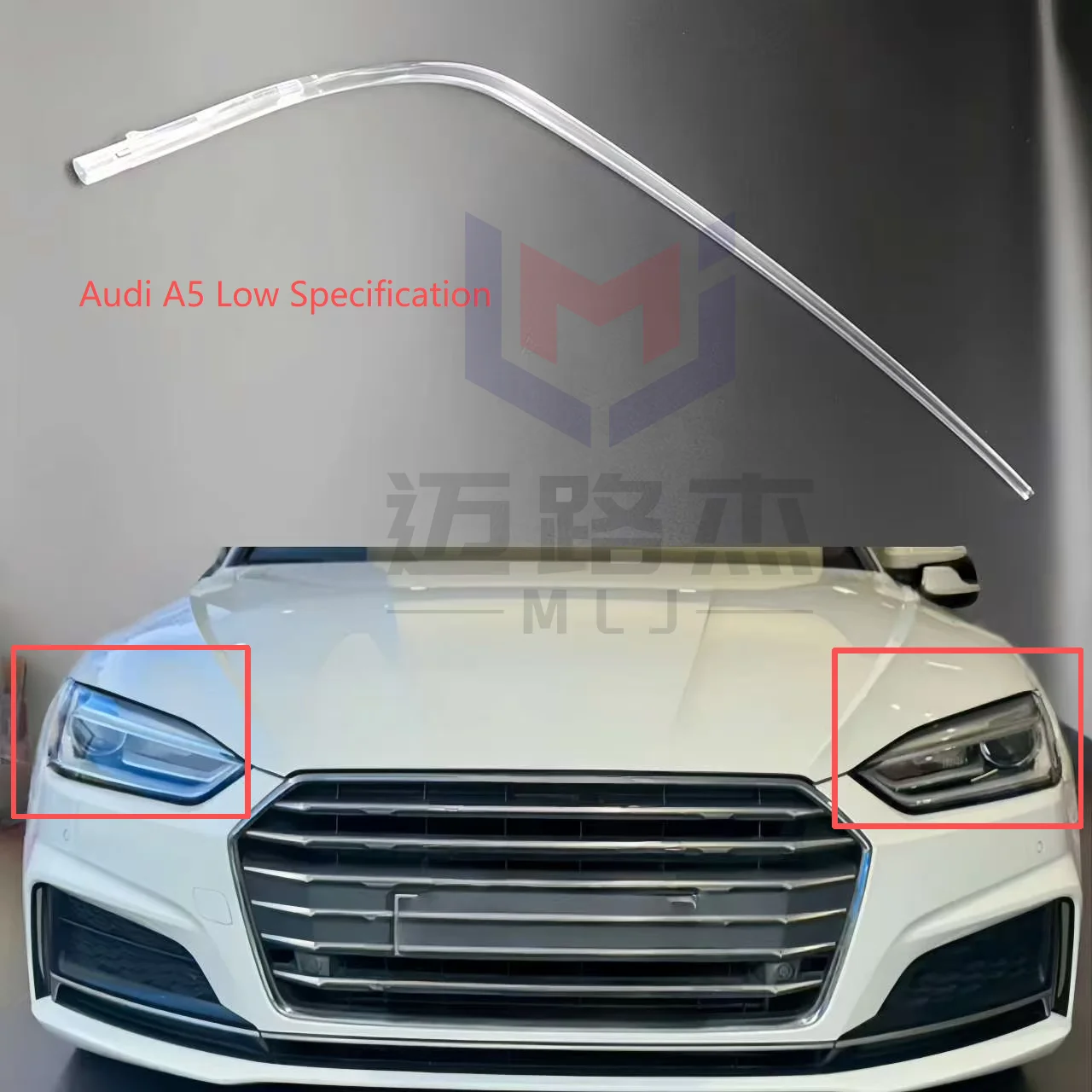 

Для Audi A5 2017-2020 автомобильные аксессуары низкая конфигурация светодиодные фары DRL направляющие доски дневные ходовые огни ангельские глазки