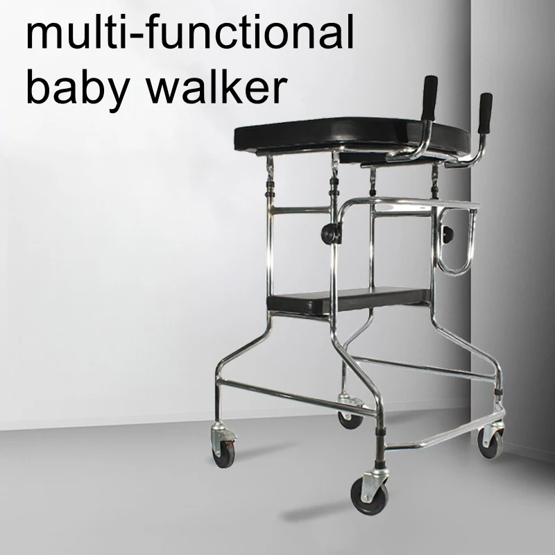 Elderly rehabilitation walking aid, adult walker, stroke hemiplegia, lower limb training equipment, multifunctional stand