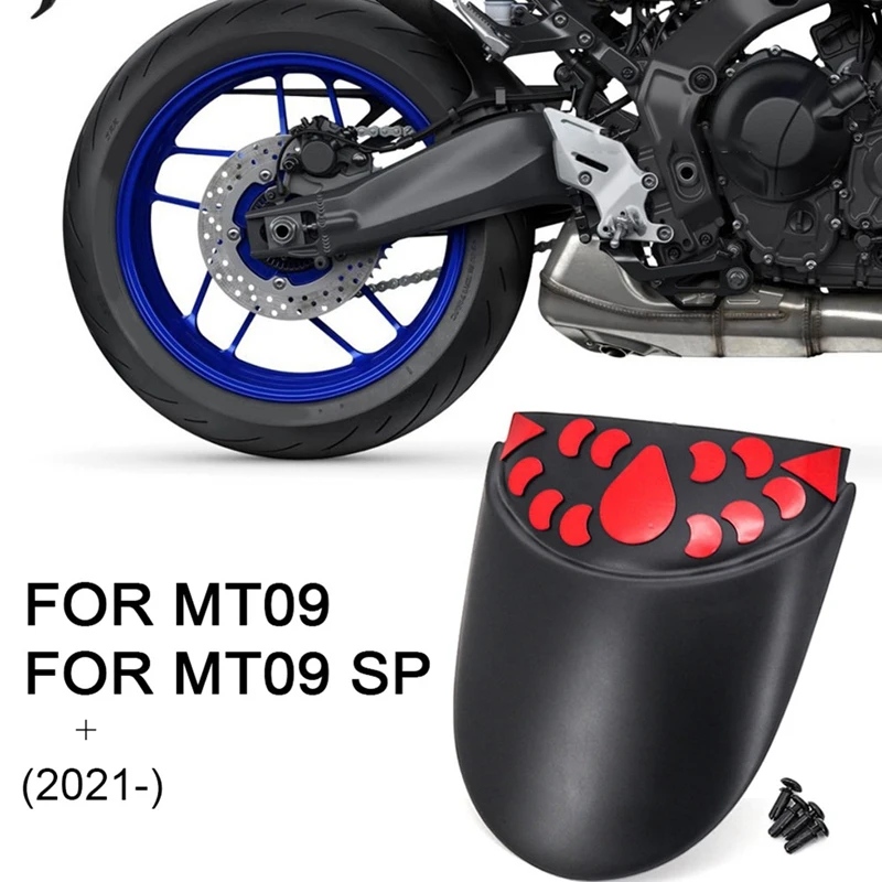 

Motorcycle Rear Fender Mudguard Extender Extension For Yamaha Mt09 MT 09 MT-09 SP 2021 2022