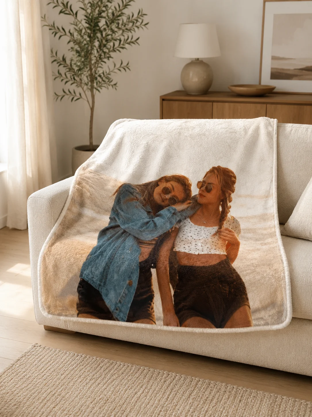 Customized Blankets Featuring Personalized images, Pets, Scenery, and People Are the Best Gifts for Families