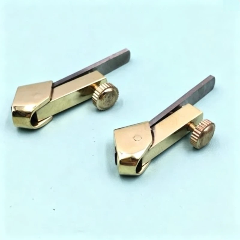 Brass Repair Bridge Planer Professional Bridge Thumb Planer Violin Specific Maintenance Tool String Instrument Parts Accessories