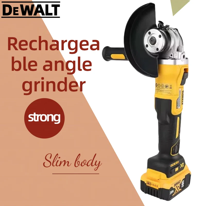DEWALT DCG405 125mm flat head angle grinder bare machine tool cutting machine brushless 18V lithium battery tools(no battery) - view 6