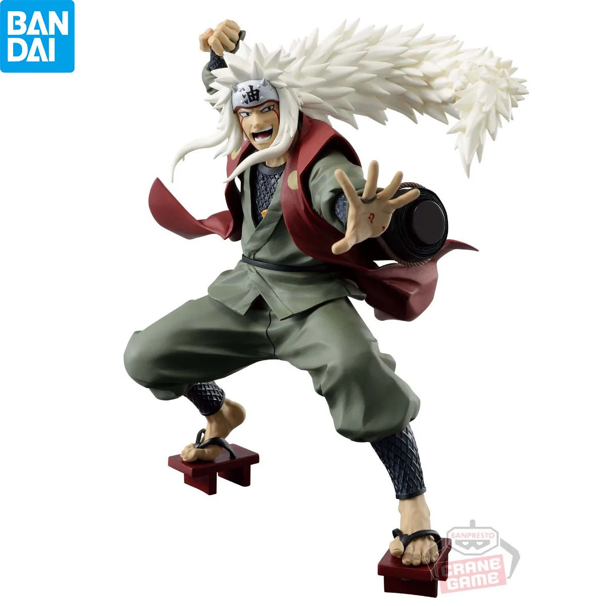 

15cm Original in Stock Banpresto NARUTO Shippuden BFC (BANPRESTO FIGURE COLOSSEUM) Jiraiya Model Decoration Garage Kit