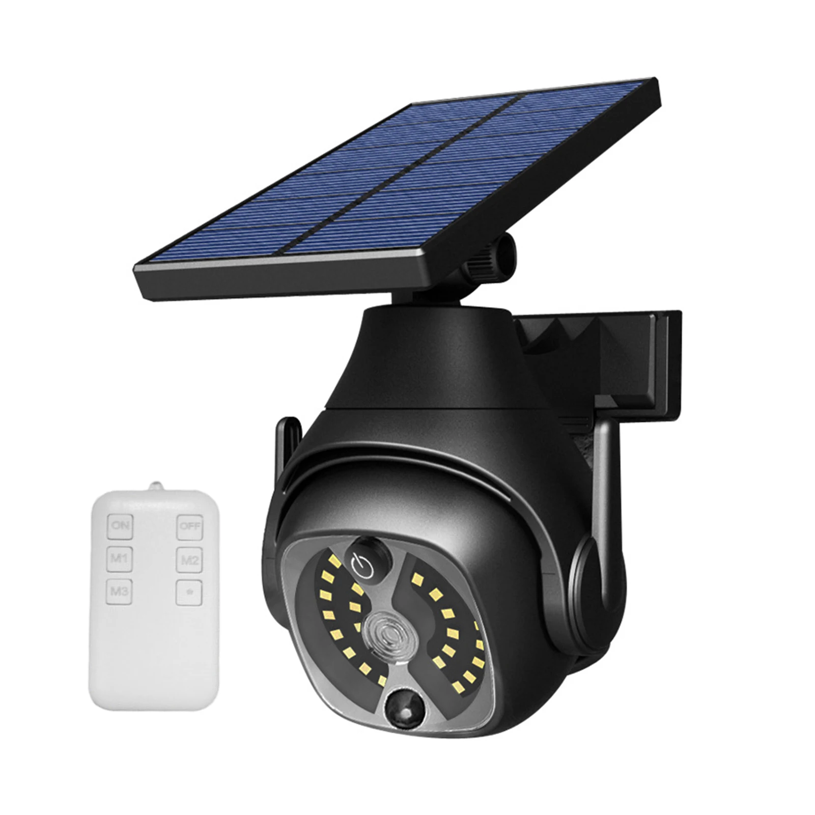 

Outdoor Solar Lights With Red Light Flashing Solar Wall Lamp IP65 Waterproof Grade Professional