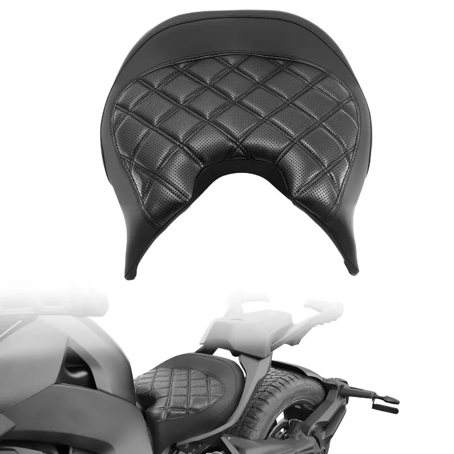 

Сиденье водителя Solo, совместимое с Can Am Ryker 600 900 Rally Edition Sport ACE 20192023, черные кожаные боковые панели Diamond Double