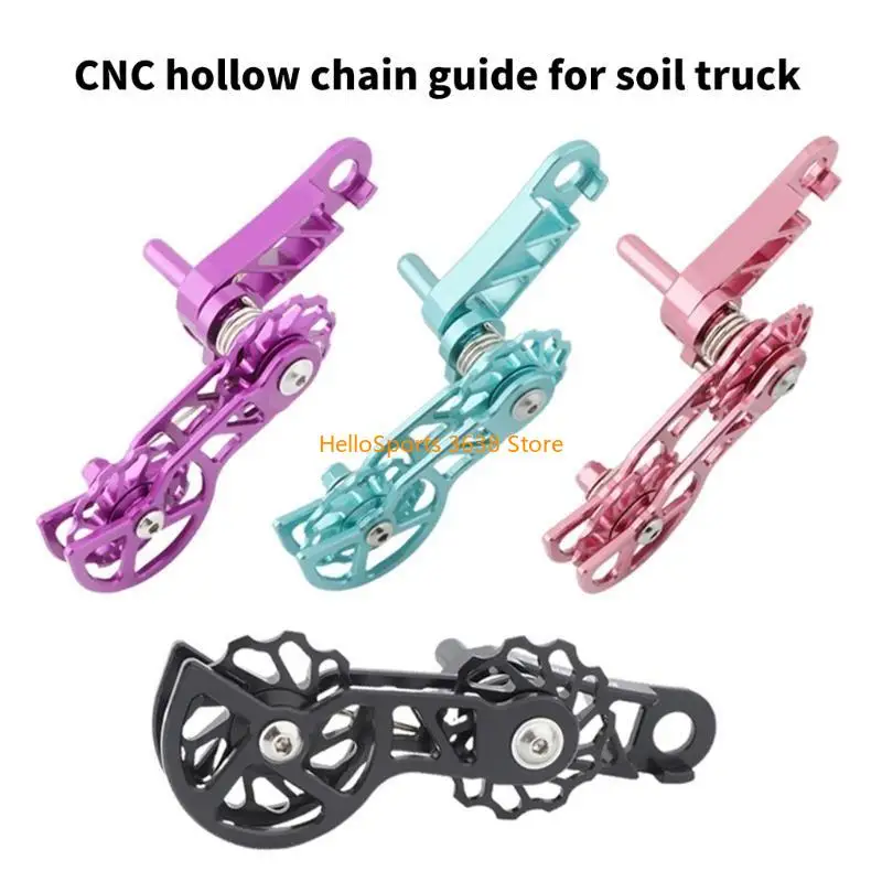 

A52F Горный велосипедный натяник 11t Guide Roller Cycling Cycling Double Spring Guide Guide Speed ​​Advater Converter