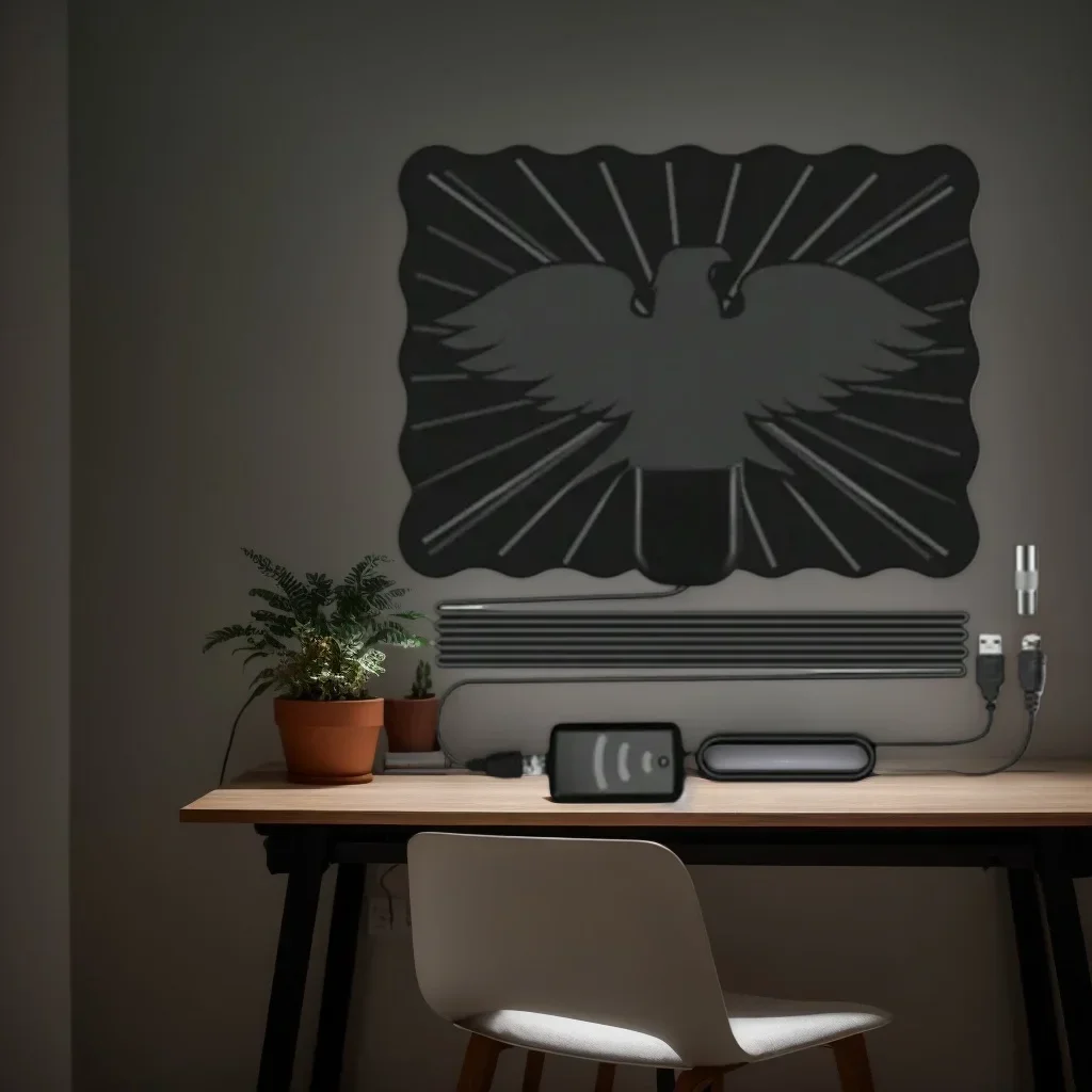 

Цифровая ТВ-антенна HD — 4K 1080P для использования в помещении и на открытом воздухе