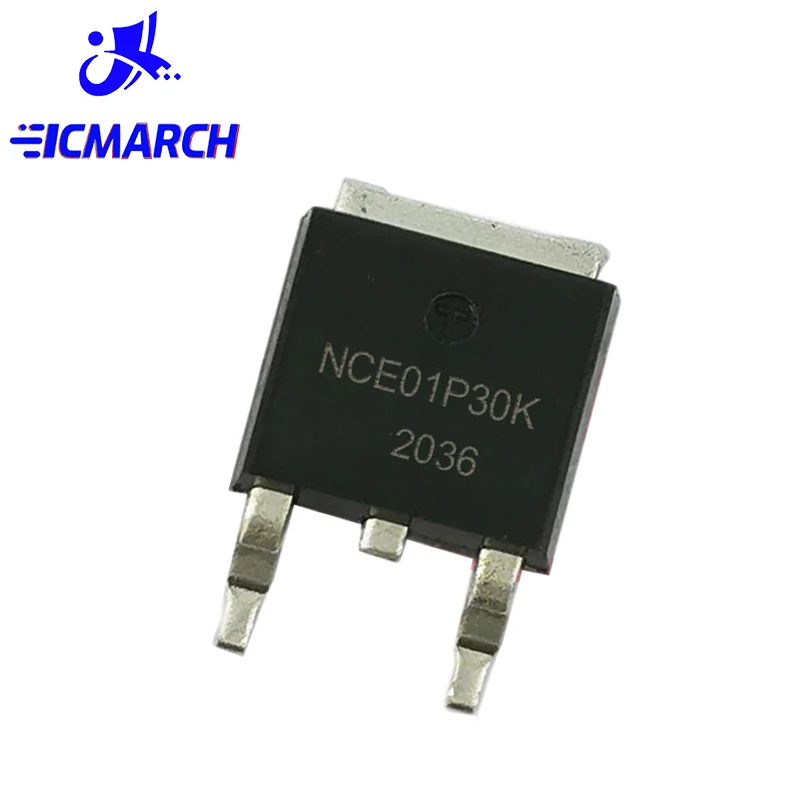 10PCS NCE01P30K TO-252 NCE01P30 -100V -30A N-Channel Enhancement Mode Power MOSFET New Good Quality MOS Chipset