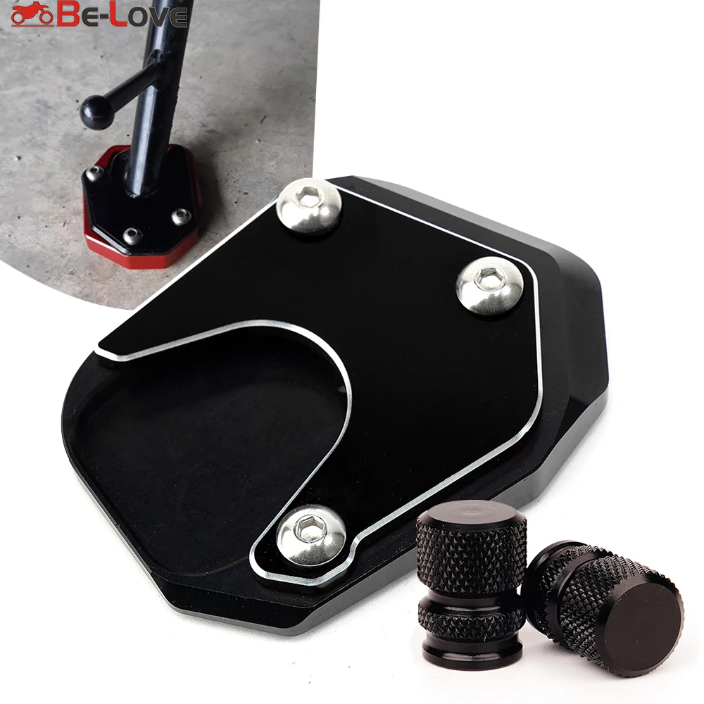 Nakładki na zawory opon do Honda CBR 1000RR CBR1000RR CBR 1000 RR 2004-2006 2007 Akcesoria motocyklowe Kickstand Foot Side Stand Pad