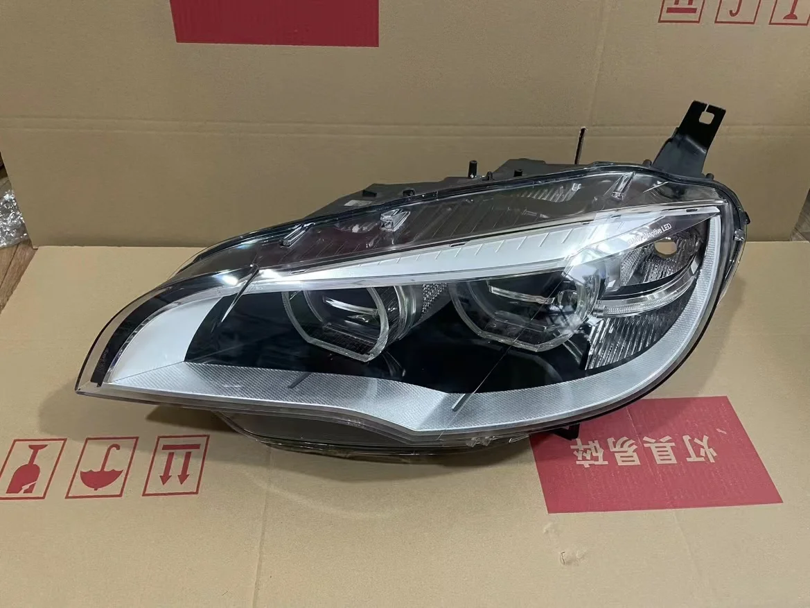 Fit For BMW X6 Headlight 2008-2014 E71 Headlights LED Headlamps Xenon Lamps Half Assembly Upgrade To LED Headlamps car accessory