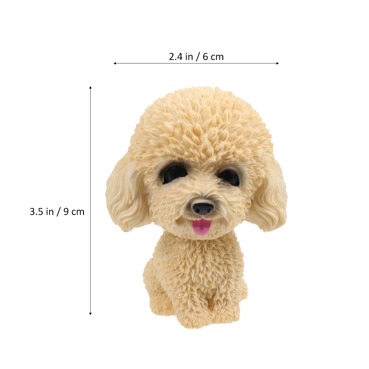 

Unique Gift Cartoon Animal Car Interior Ornament Lovely Vivid Workmanship for Home Office Car Table Balcony Home Decor