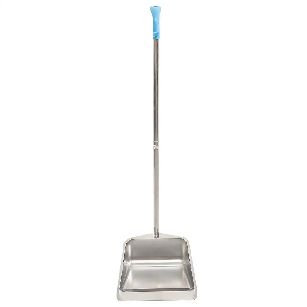 

Stainless Steel Dustpan Upright Detachable Long H le Household for Home Office Portable Garbage Seamless