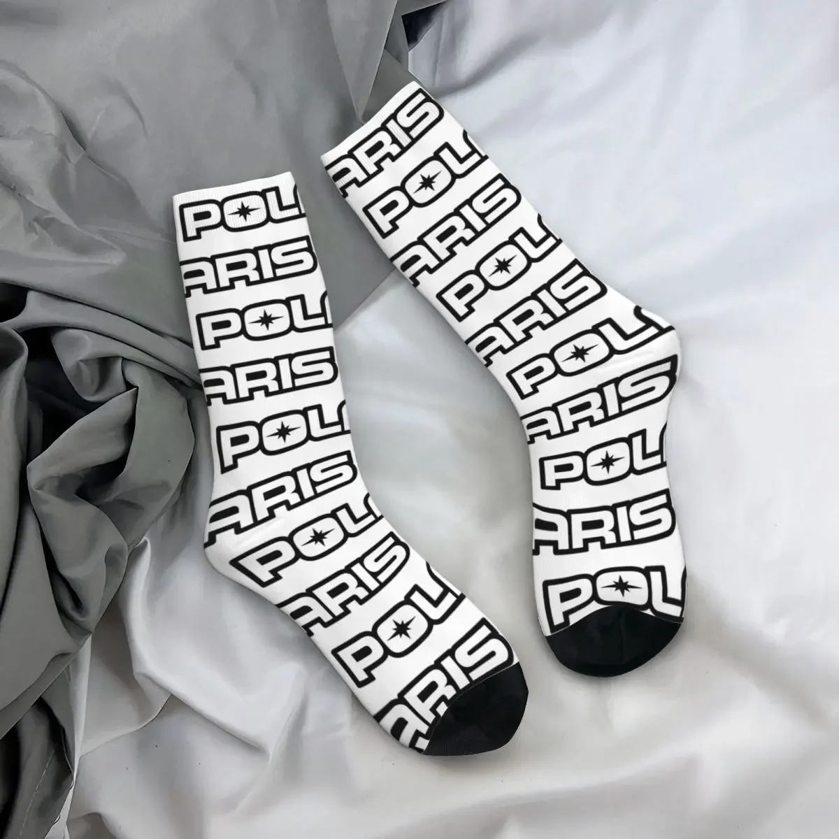 

All Seasons Crew Stockings Polaris Logo Socks Fashion Long Socks for Men Women Valentine's Day Gifts
