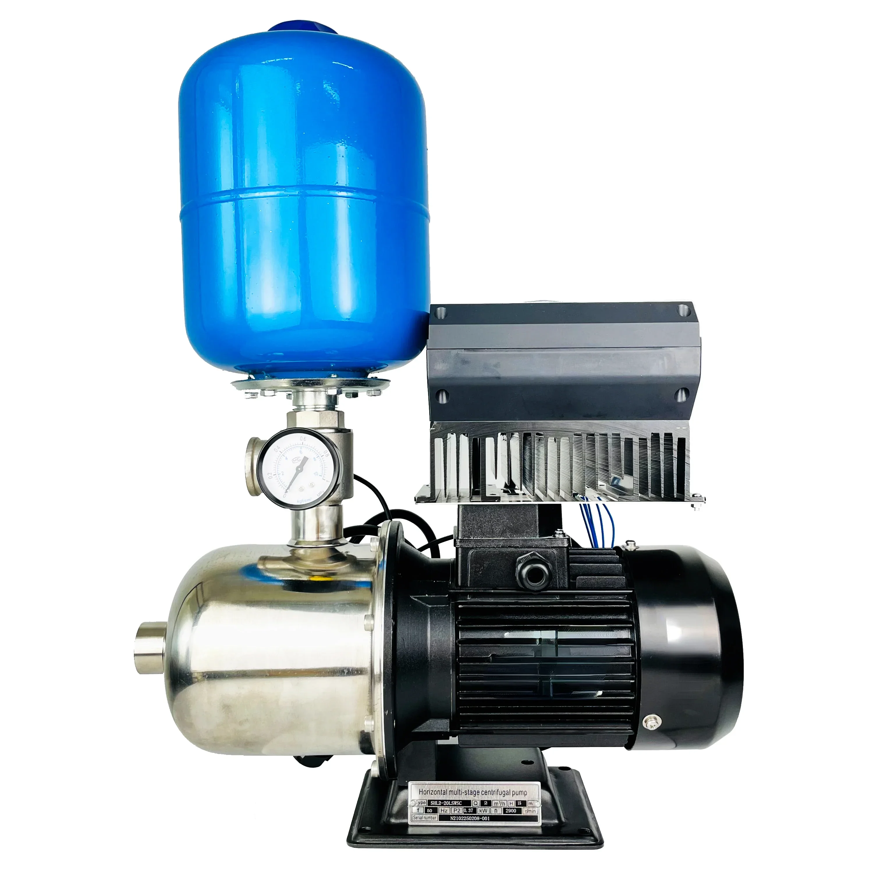 Hot SalesIntelligent Controlled 5 Hp Household Horizontal Water Pressure Booster Pump For Home Use Irrigration