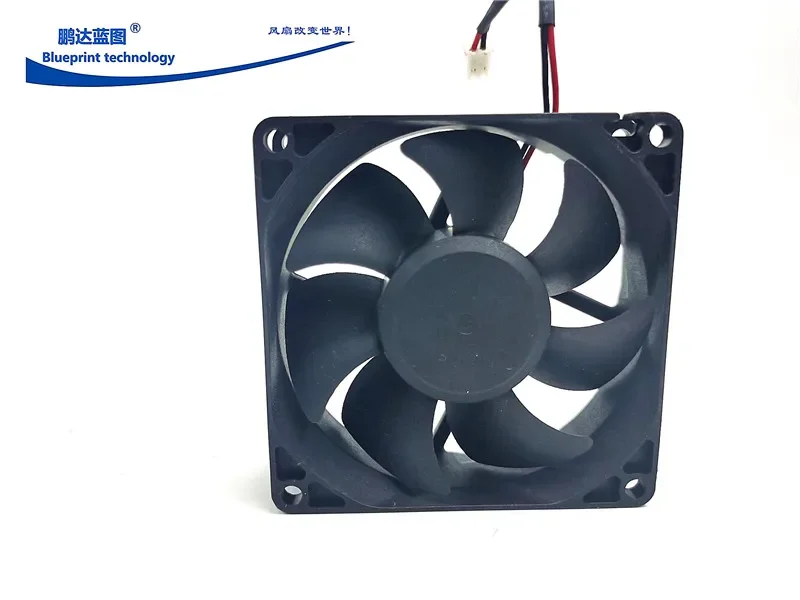 pa Jiesammy 8025 8 سنتيمتر ماكس معدل تدفق الهواء مزدوج كروي 12v0.7a الهيكل 80*25 مللي متر مروحة التبريد 80*80*25 مللي متر