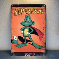 Superfrog Amiga Retro Video Game Metal Poster - 20x30cm () Sign