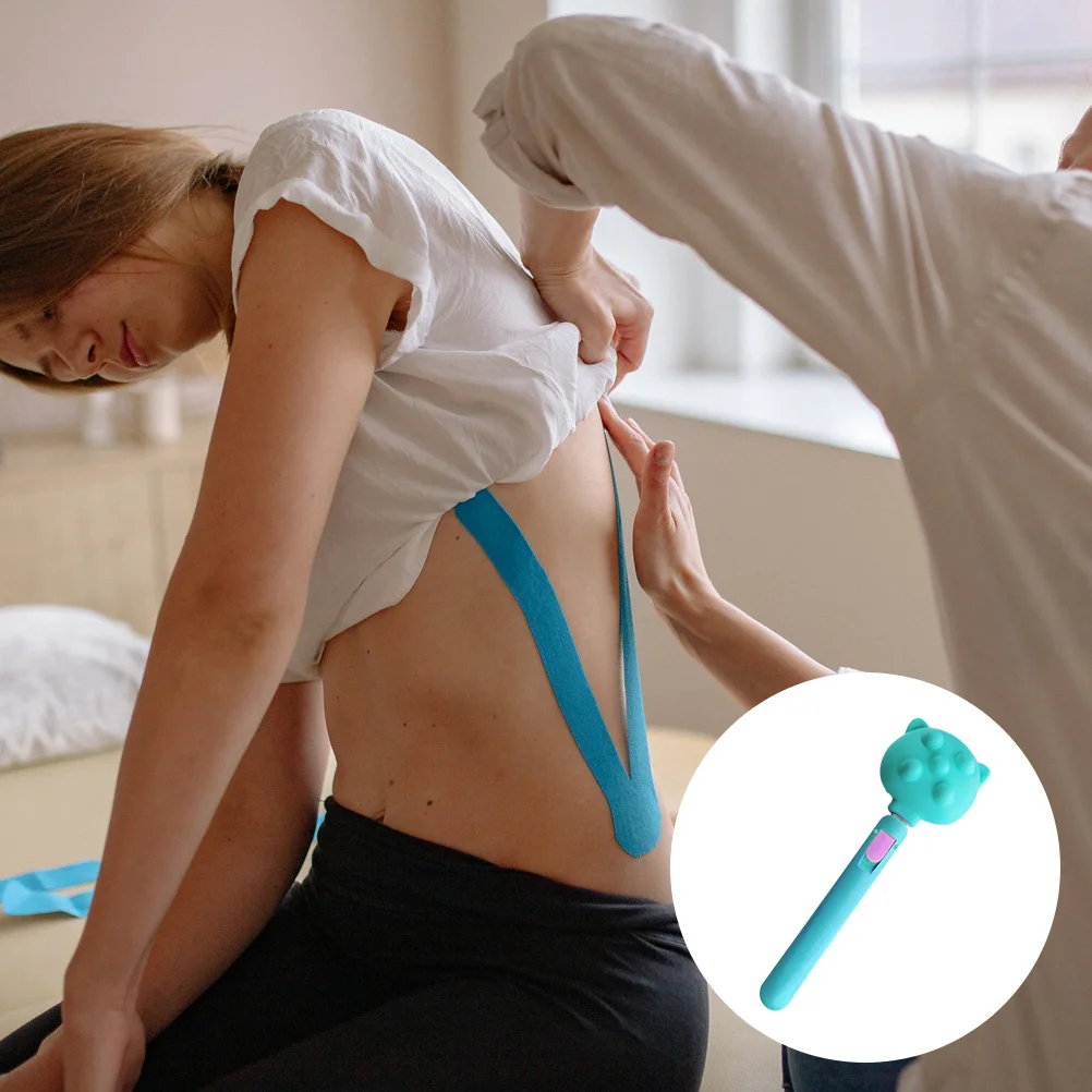 

Massage Hammer with Telescopic Rod Clapping Stick for Shoulder Neck Foot Muscles Portable Ergonomic Handle Muscle
