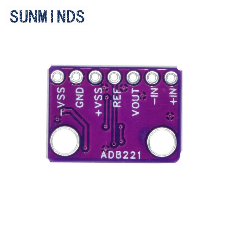 1pcs AD8221AR MSOP Gain Programmable Precision Instrumentation Amplifier Module for Arduino