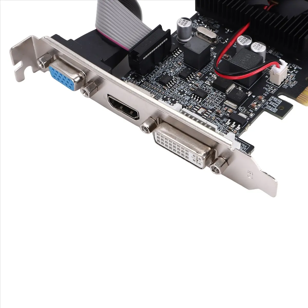doyme GT 610 1G Ultra-Fast Graphics Card 1GB 64Bit DDR3 810/500MHz PCI-E 1.1 X16 Desktop Small Chassis PC Gaming Graphics Card