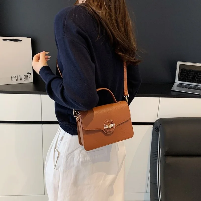 

Роскошная женская сумка через плечо, изготовленная из кожи премиум-класса, высококачественное качество и Париж, нежный винтажный вид ​