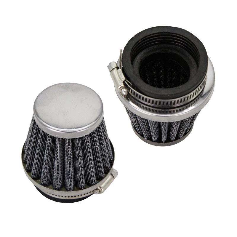 50/50MM Universal Motorbike Motorcycle High Flow Tapered Air Filter Cleaner Dirt Pit Bike