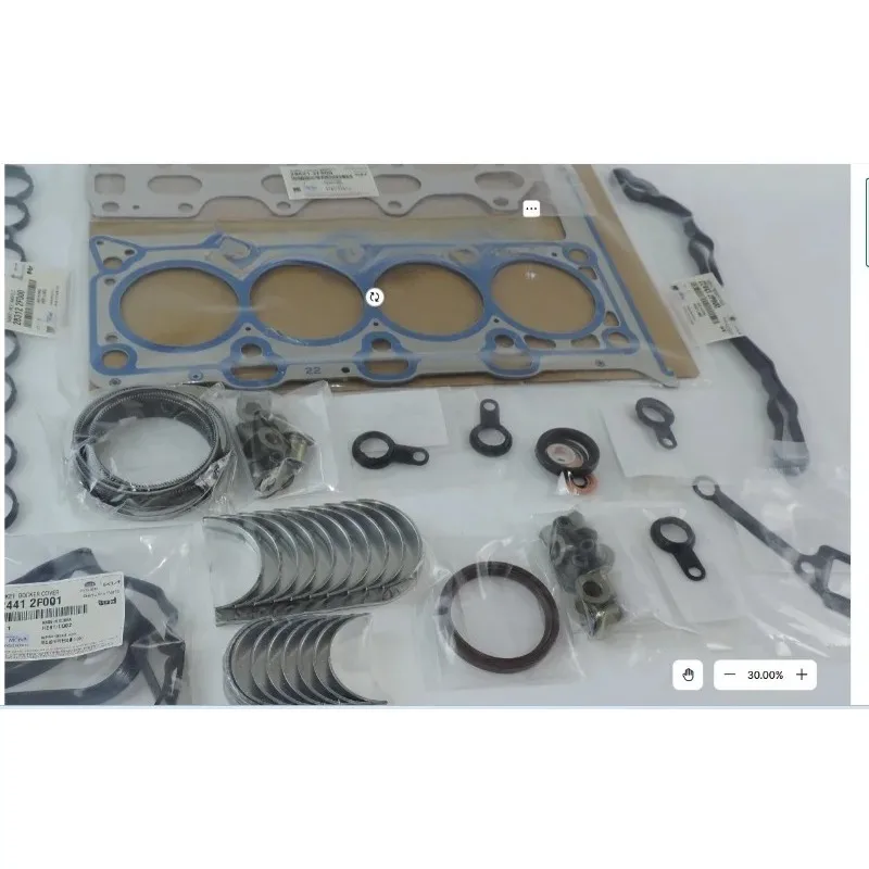 20910-2FU01 209102FU01 D4HBFull Gasket Set Engine Overhaul Gasket Kit Automotive Parts