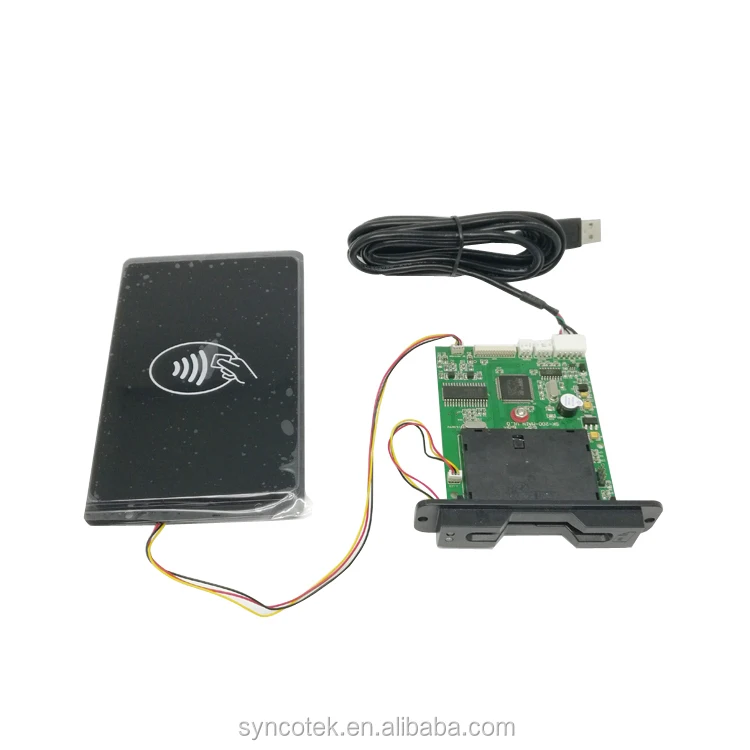 USB Magnetic Insert RFID Card Reader Module Micro NFC/EM4100 Reader Cheap RFID  Price/IC ID smart card reader SK-200