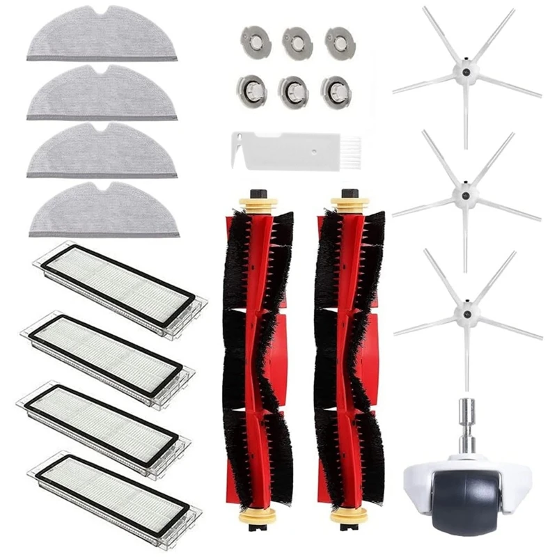 For Xiaomi Roborock S6 S60 S65 S5 Max T6 Vacuum Cleaner Spare Parts Main Side Brush HEPA Filter Mop Cloth Accessories