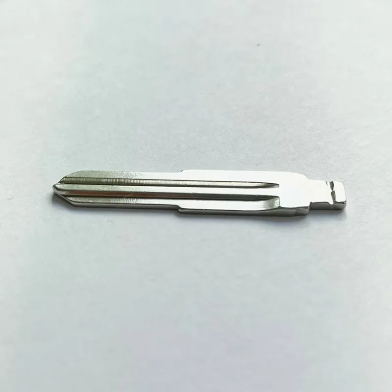 10Pcs #43 Metal Uncut Flip Key Blank Replacement Key Blade Compatible With KD Xhorse Key Cutting Machine For Chery A5 E5 Car Rem
