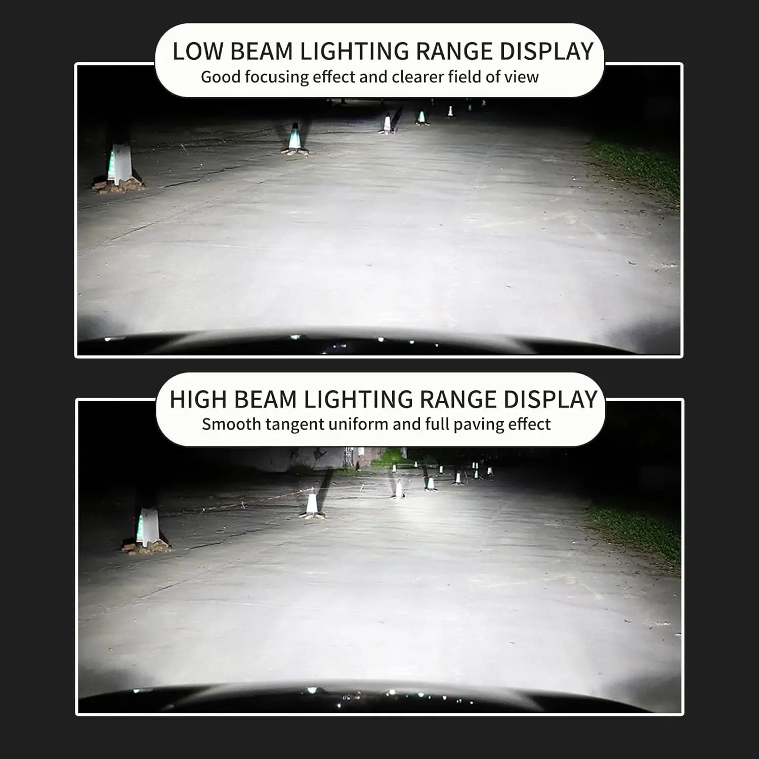 Lâmpada halógena para carro h11, 2 peças, lâmpada de quartzo 12v 55w, feixe ultrabrilhante, substituição de luz de feixe baixo/alto, lâmpada plug and play multifuncional