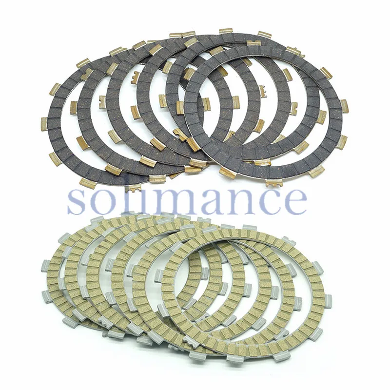 

For Yamaha XVS400 Drag Star DS4 2000-2017 XVS 400 Classic DSC4 1998-2016 Motorcycle Clutch Friction Plate Set Disc Kit