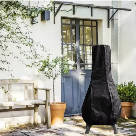 Outdoor Chiminea Abdeckung Wasserdichte Schutzhülle Kamin Abdeckung Camp Heizung Tasche Heizung