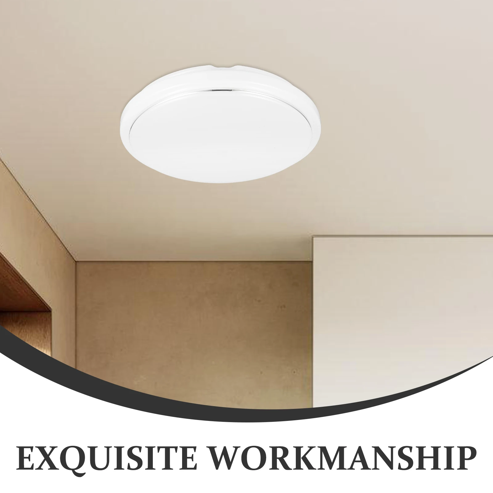 

Ceiling Lamp Shade Pvc Transparent Cover Durable Easy Install Round Clip On Design Soft Uniform Lighting Bedroom Kitchen