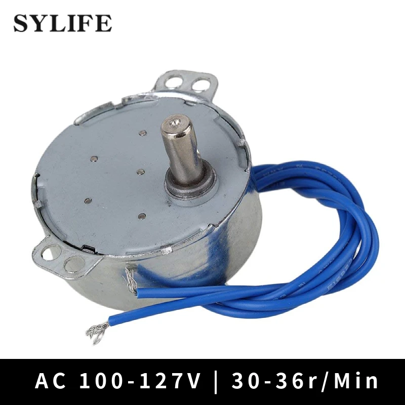 Synchronous Motor AC100-127V 30-36 r/min 50/60Hz CCW/CW 4W TYC-50