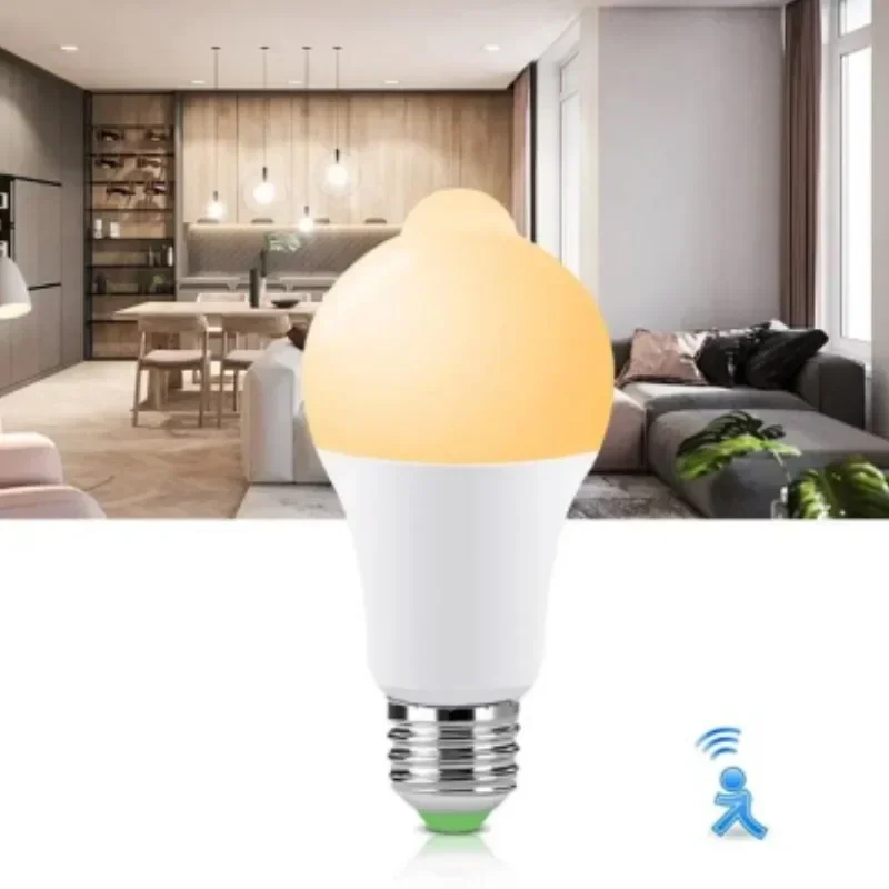 Smart Sensor 12W 15W 18W 20W Led Bulbs Passage Light Bulb Lamp Light Bulb Auto Sensitive Motion Sensor Light 220 V E27 Induction