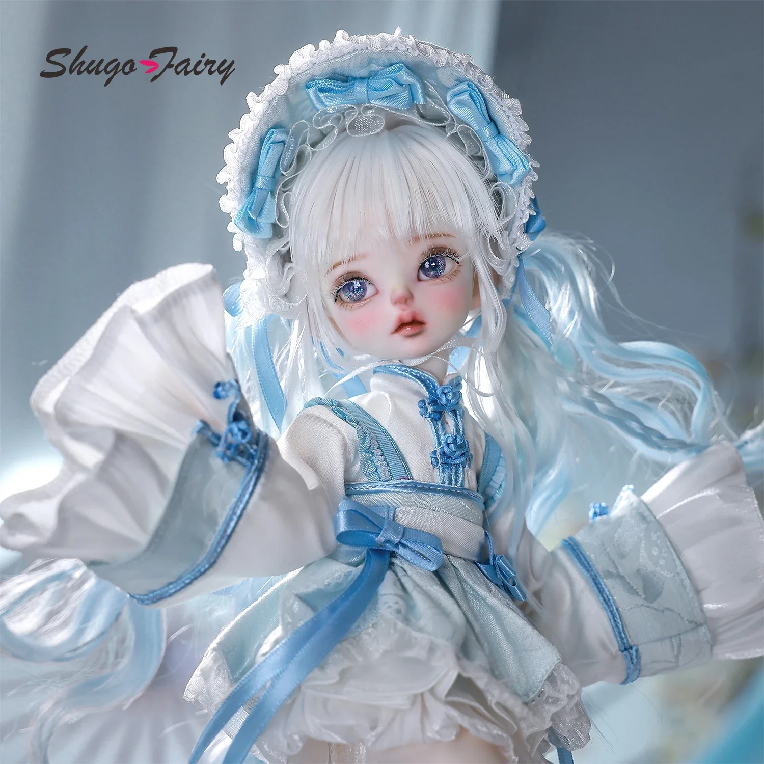 PreOrder ShugaFair Bjd Doll 1/6 Corey Fullset B Two-dimensional Anime Bjd Female Doll Body Neo-chinese Style Ball Jointed Dolls