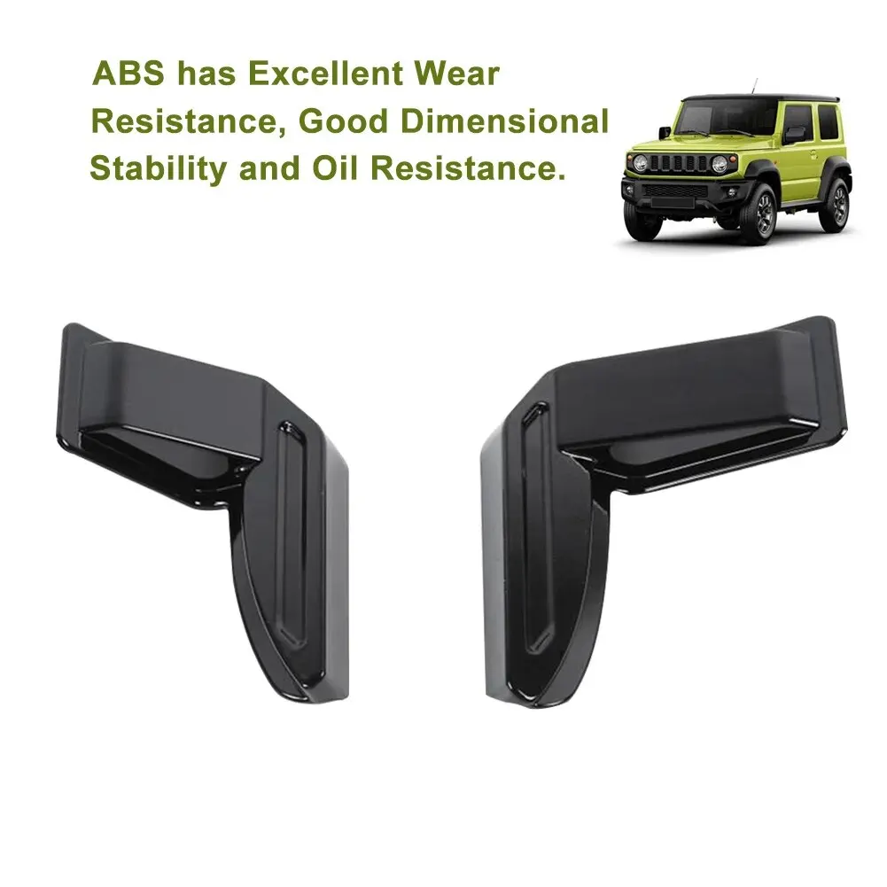 New Hot 2PCS Black ABS Rear Windshield Heating Wire Protection Cover For Suzuki Jimny Sierra JB64 JB74 2019 2020 Demister Cover