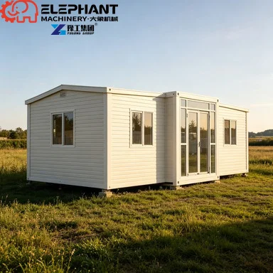 Luxury Mobile Container House Ready-Made Two Bedroom Prefabricated Light Steel Portable Home For Hotels