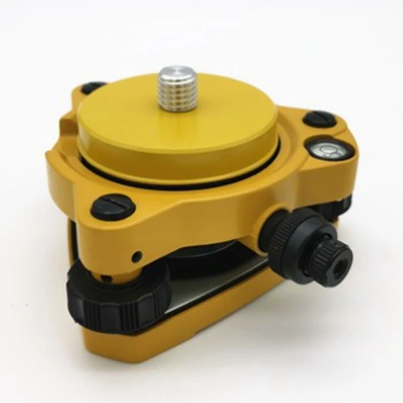 Tribrach مع البرقوق البصري ونظام تحديد المواقع Tribrach محول الناقل مع 5/8InX11 جبل تدوير المسمار لمحطة المجموع GPS GNSS A-ROWI #3