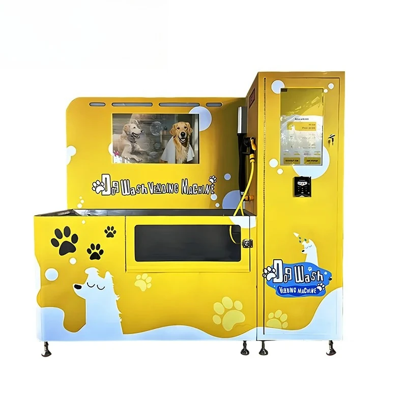 Smart Dog Washing Machine Mobile Dog Washing Station Vending Machine Self Service Washing Machine and Dryer 2 in 1