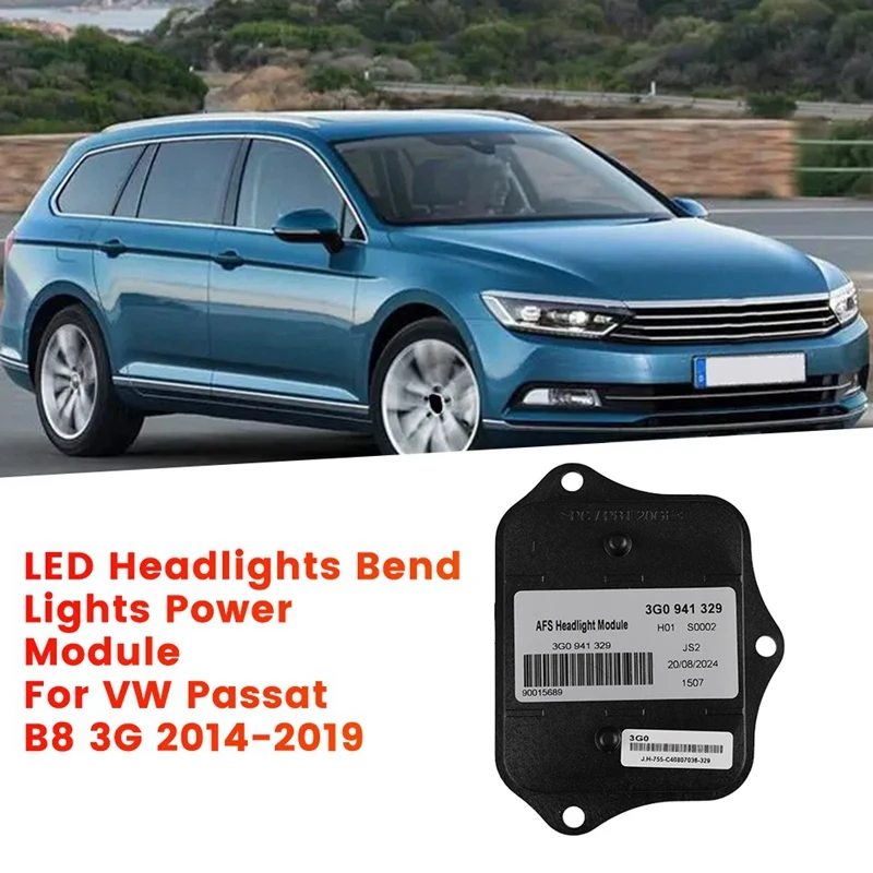 Car AFS AHL AFL Xenon ECU Unit Power Module 3G0941329 For VW Passat B8 3G 2014-2019 LED Headlights Bend Lights Module