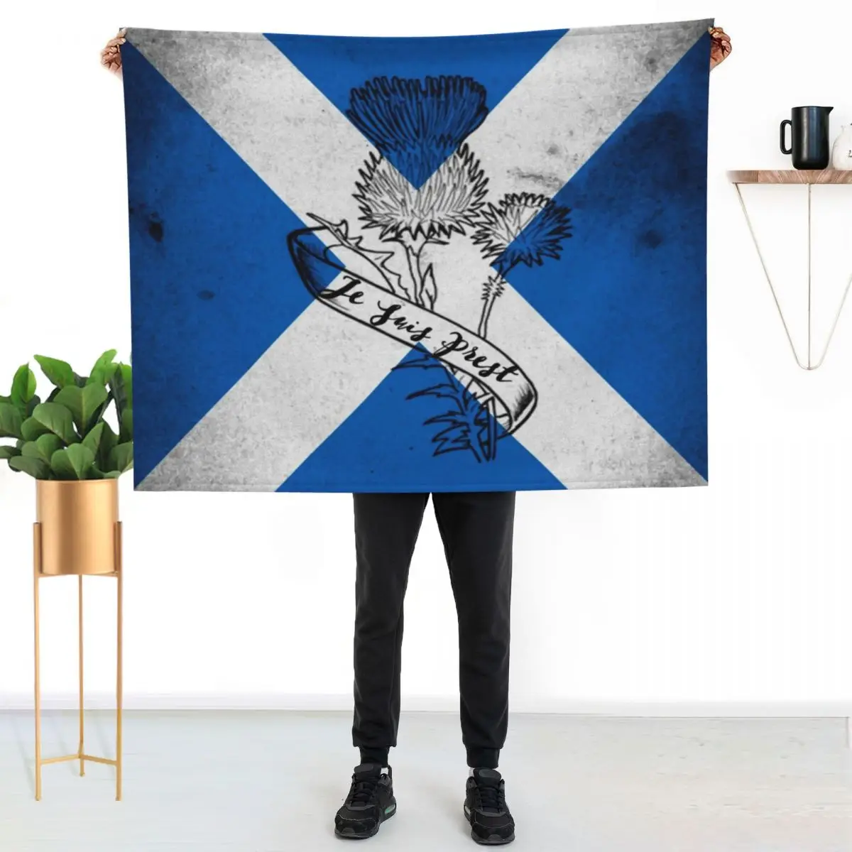 SCOTLAND FLAG Throw Blanket Summer Baby Weighted Polar Furrys Thins Blankets