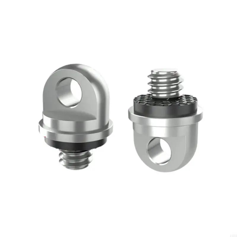 

D5BB быстрая установка 1/4 -дюймовый ремешок камеры Универсальный подход для камер экшн -камеров Металлический монтажный адаптер