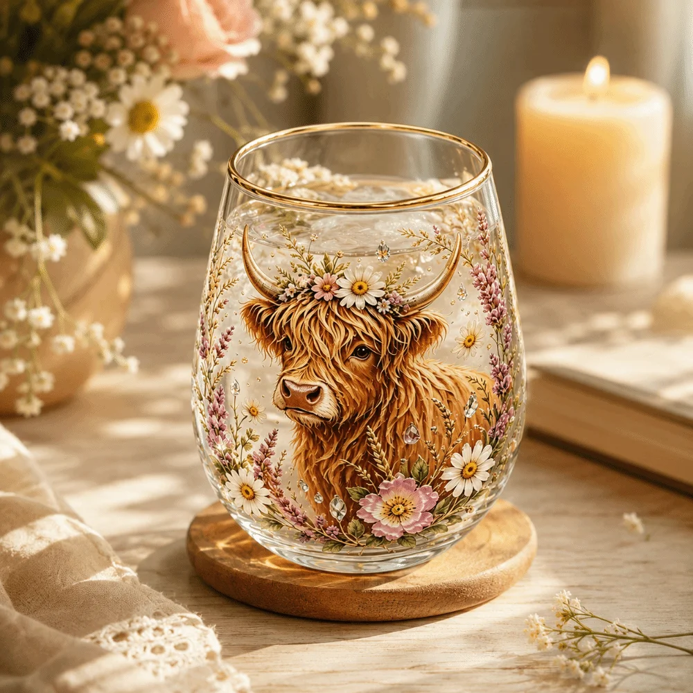 Hummingbird Design Bee Glass Tea Cup Transparent Flower Embossed Glass Cup Colorful Large Capacity Bird Pattern Mug Gifts