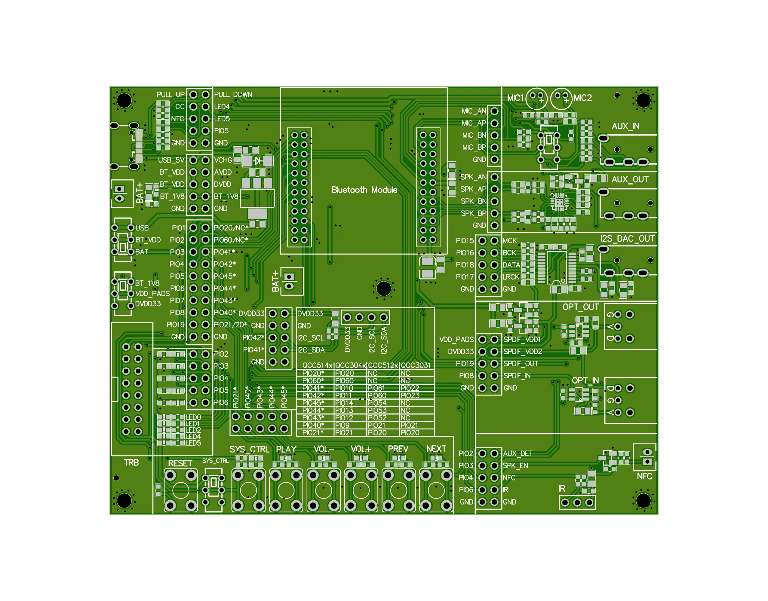 Qualcomm QCC3040 3044 5144 Bluetooth Development Board Debugging Learning Tws Earbud Demo