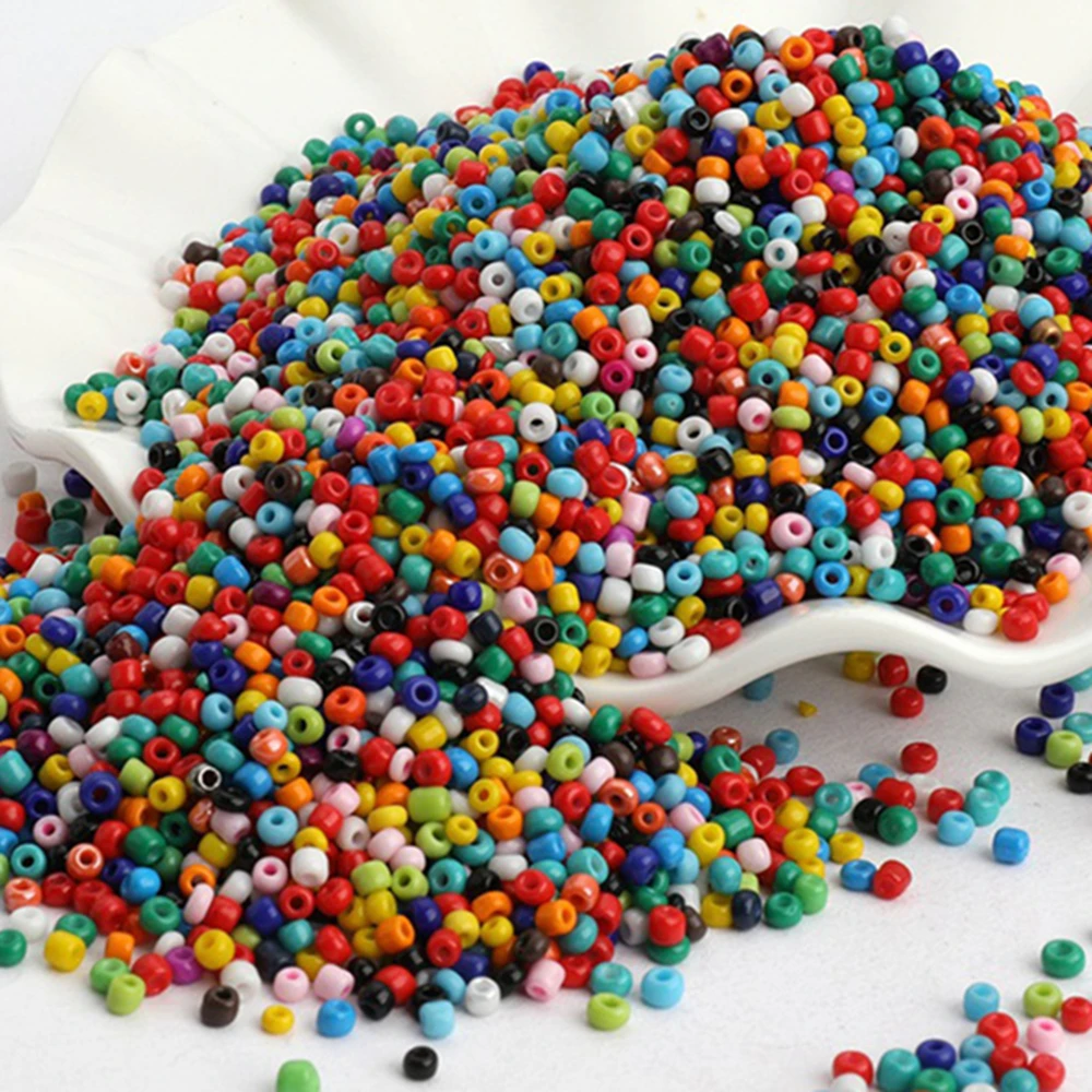 2mm 3mm Seed Bead Box Set For DIY Bracelet Jewelry Making 24 Color Small Craft Czech Beads Kit Mini Beads Accessories Wholesale